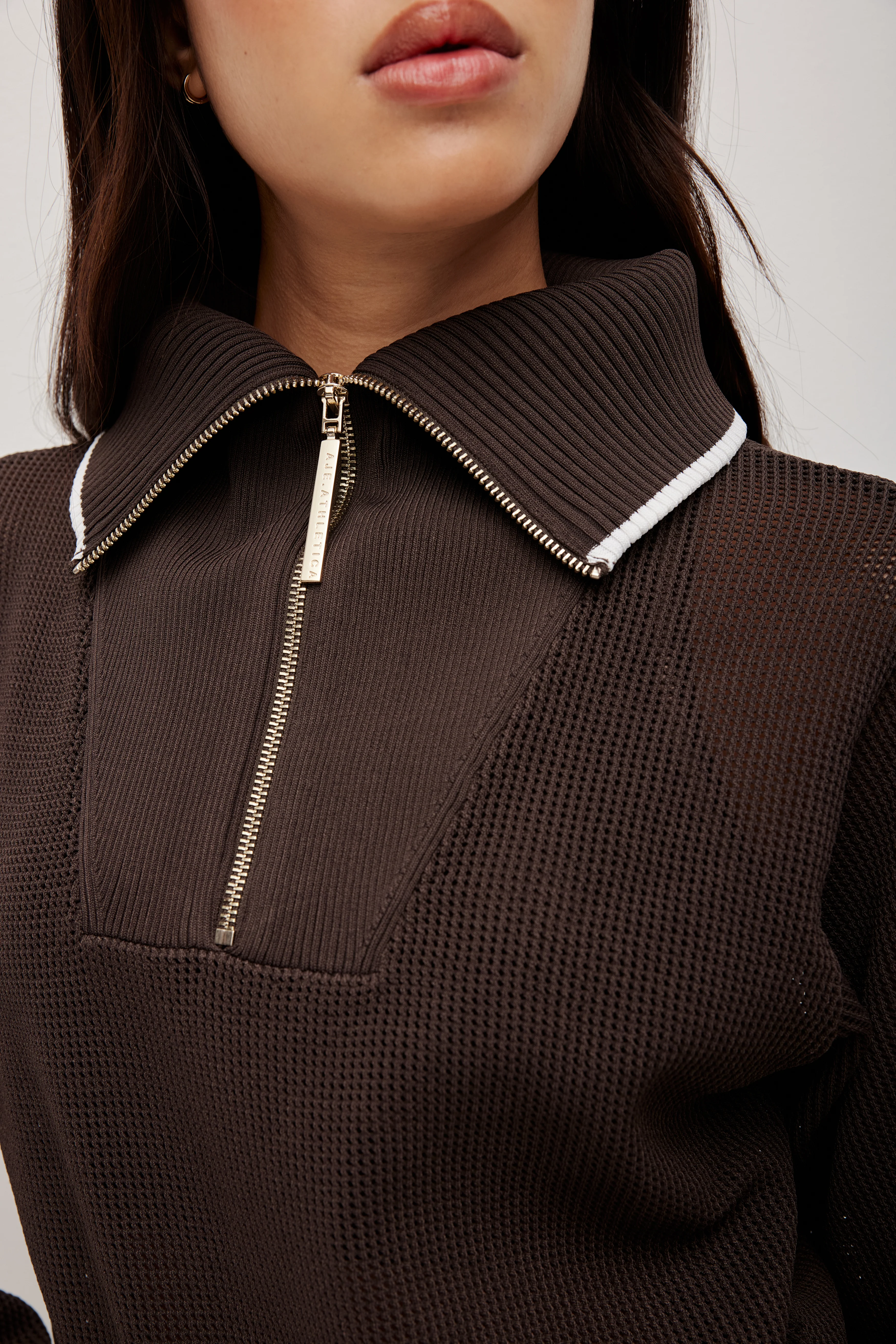 1/4 Zip Knit Jumper - Image 4