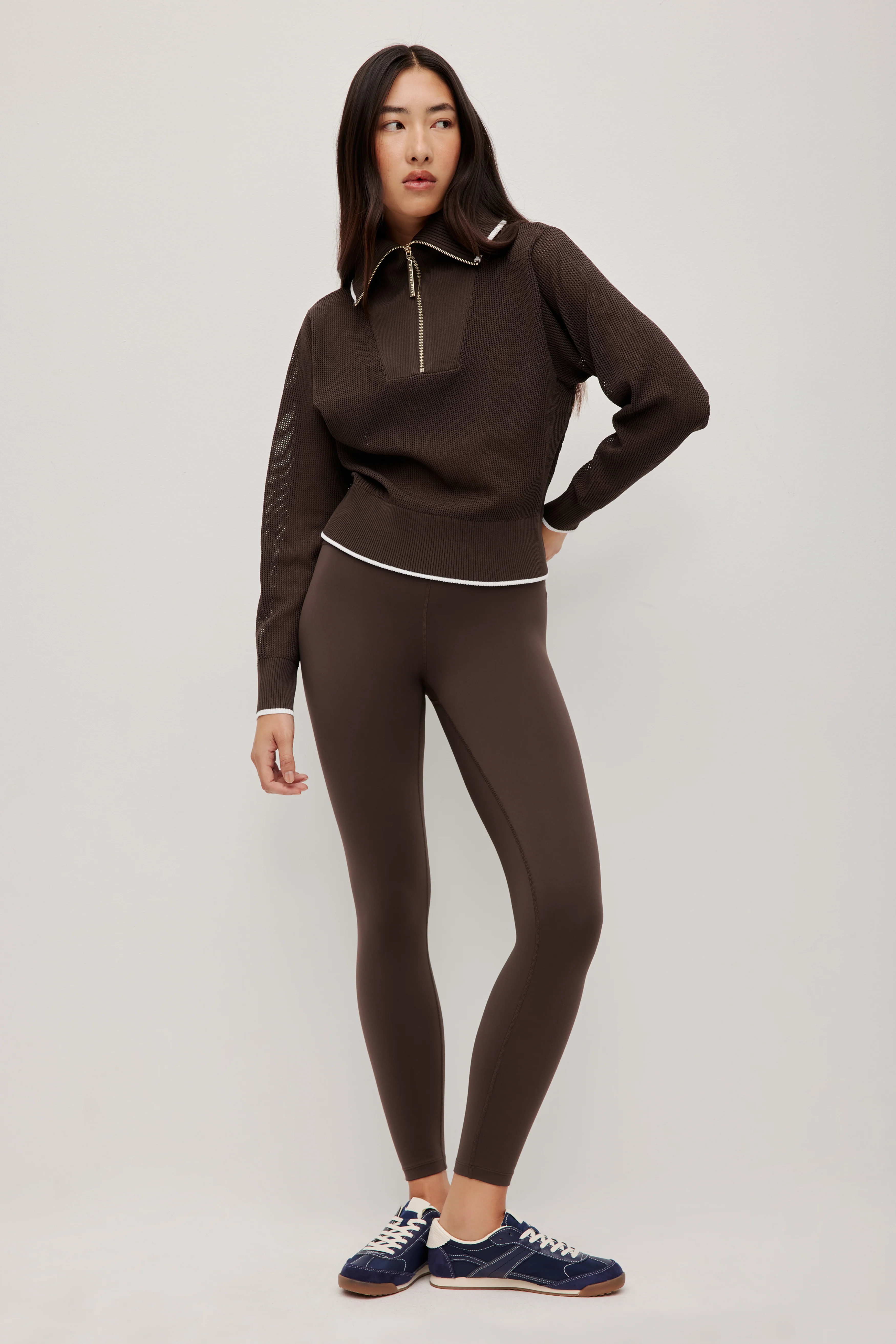 1/4 Zip Knit Jumper - Image 8