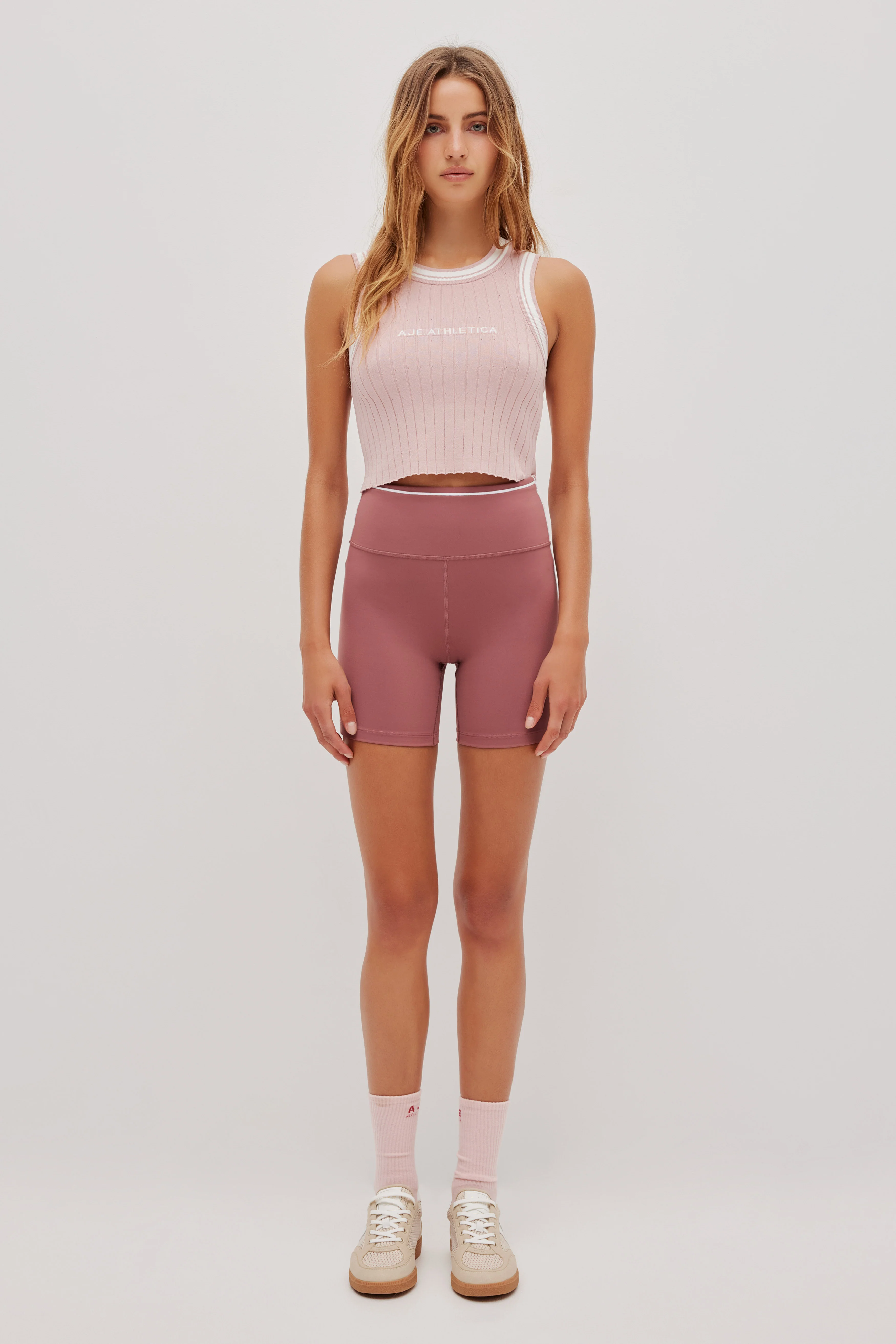 Contrast Rib Knit Tank 135 - Image 3