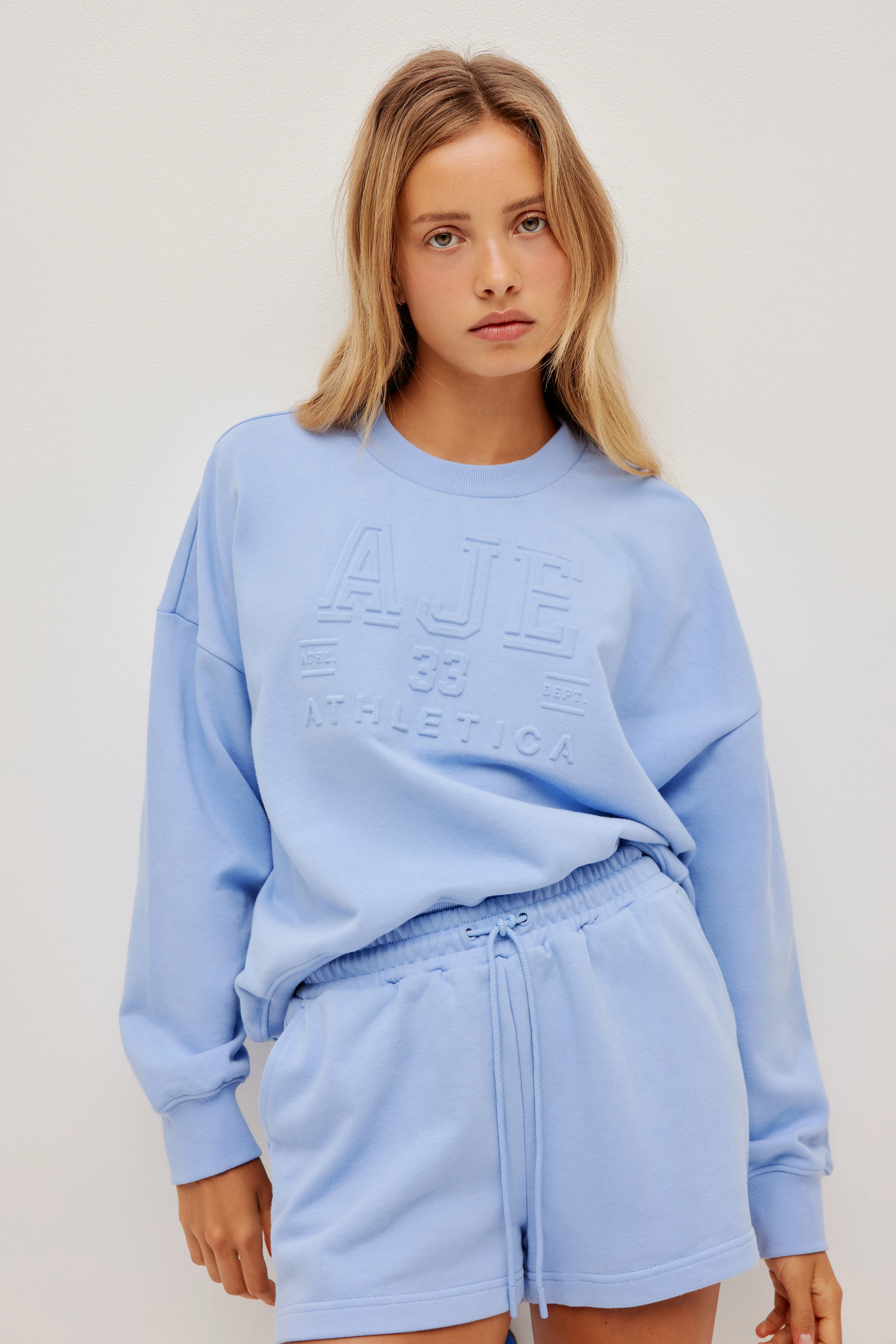 Crop Crew Neck Jumper - Image 3