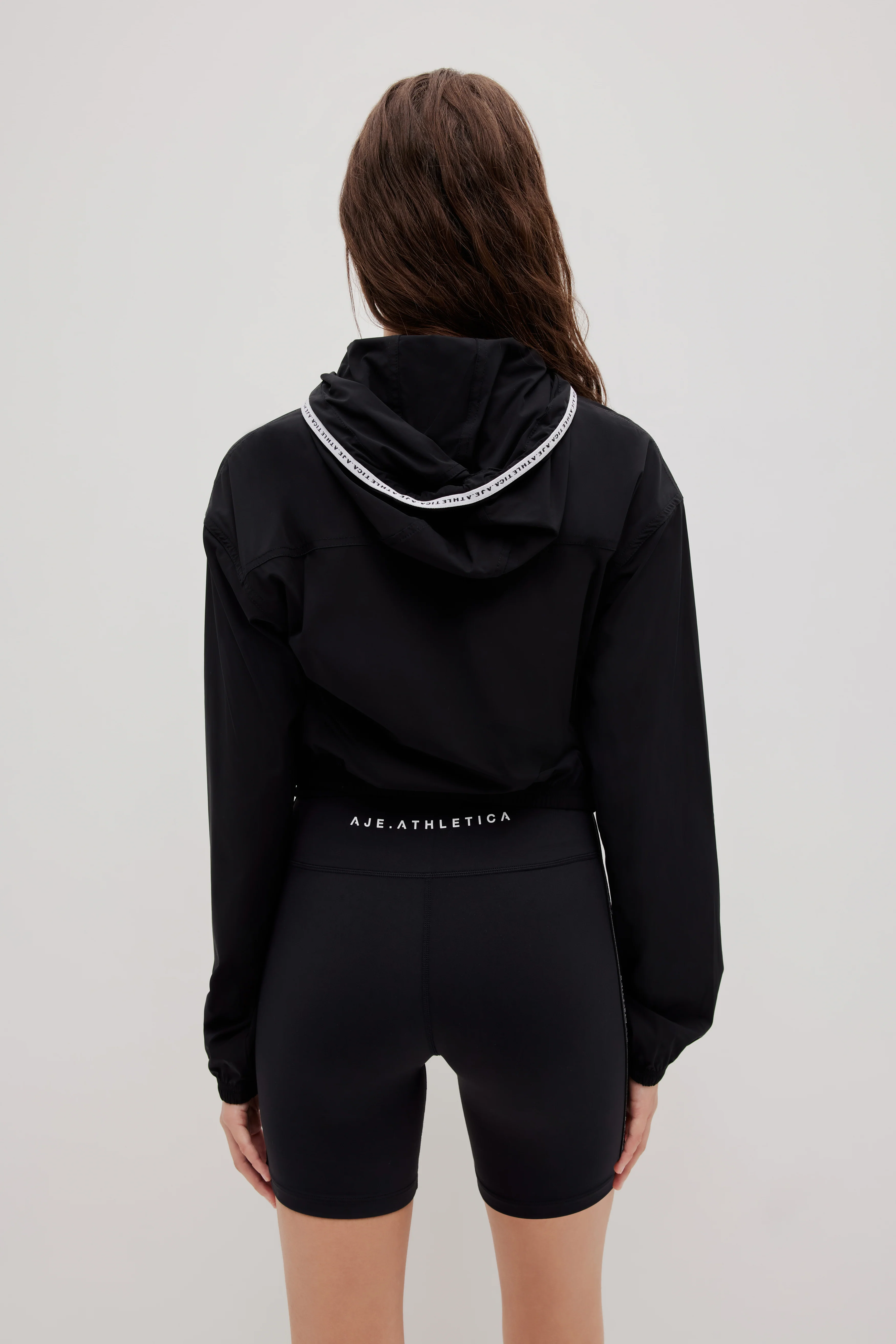 Crop Hood Spray Jacket 716 - Image 4