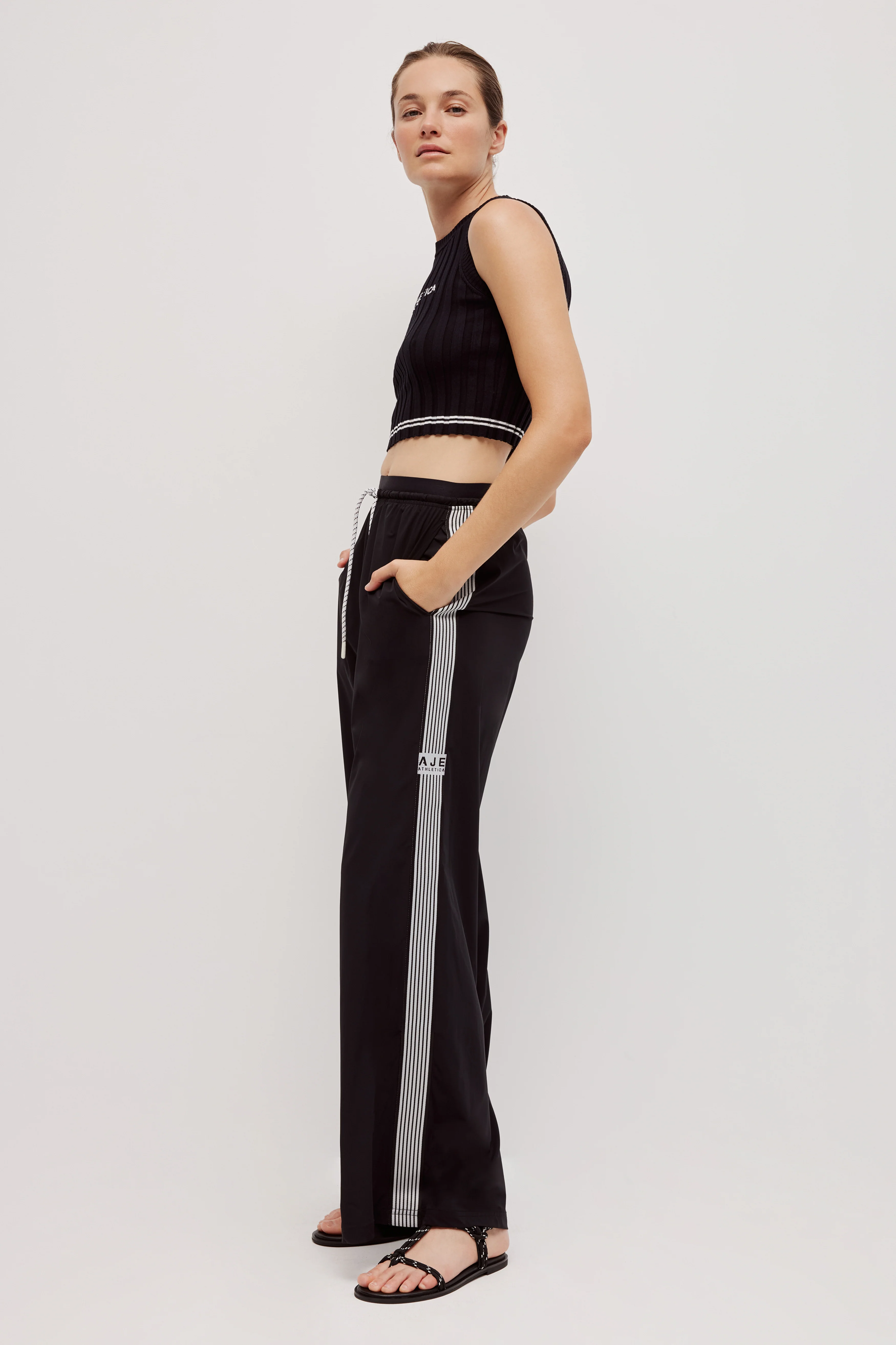Double Waist Band Logo Pant 513 - Image 4