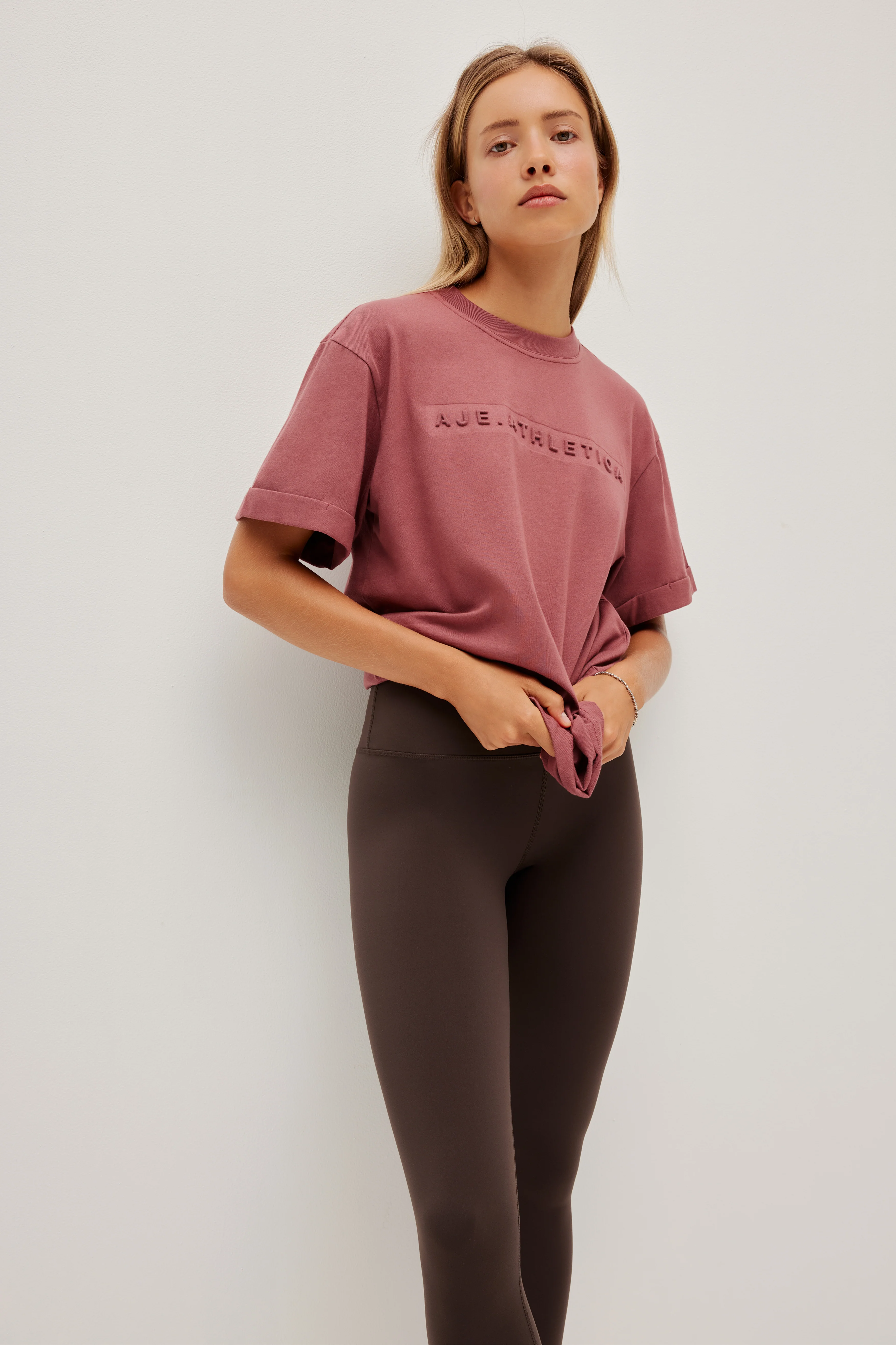 Embossed Boyfriend Tee 102 - Image 3