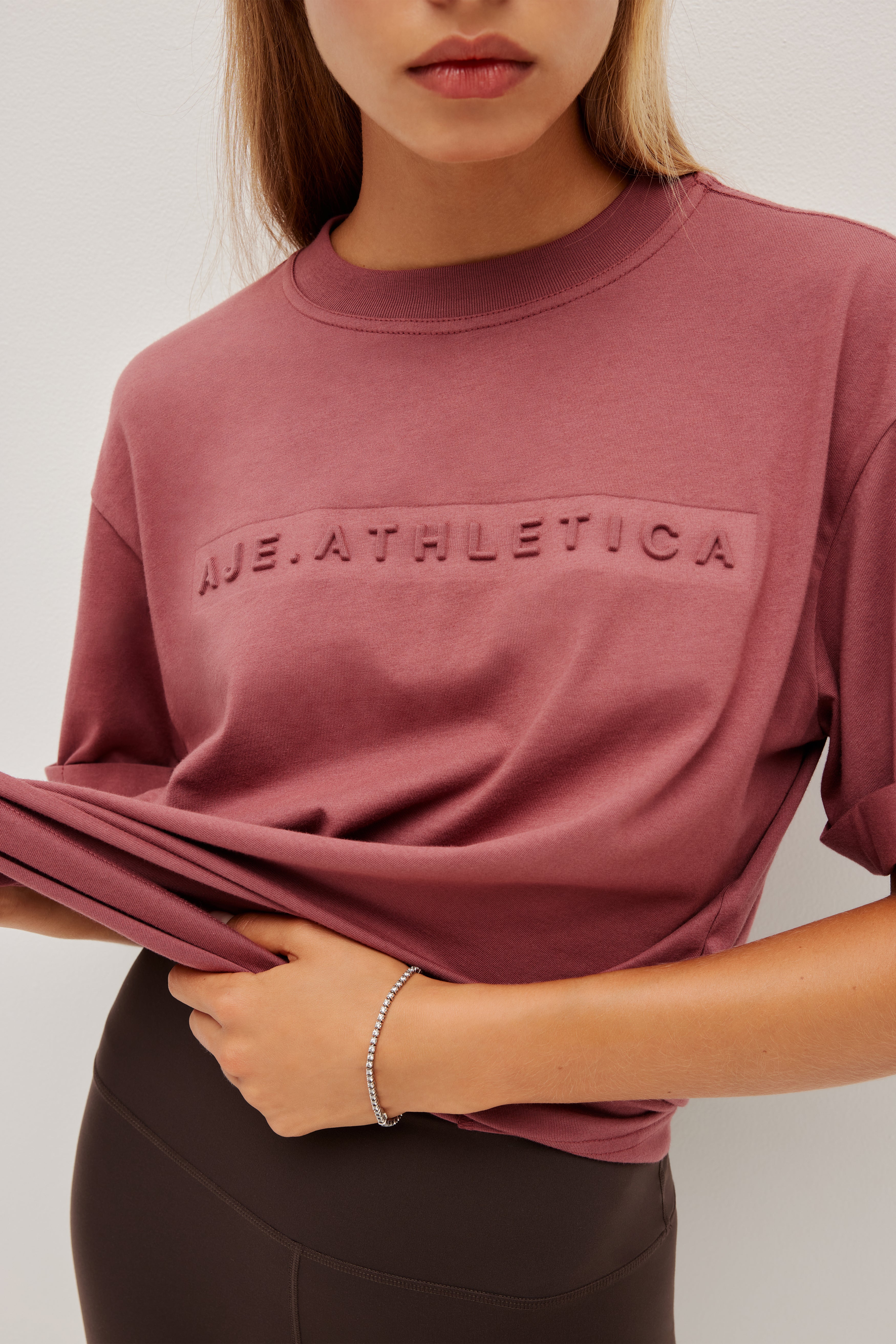 Embossed Boyfriend Tee 102 - Image 5