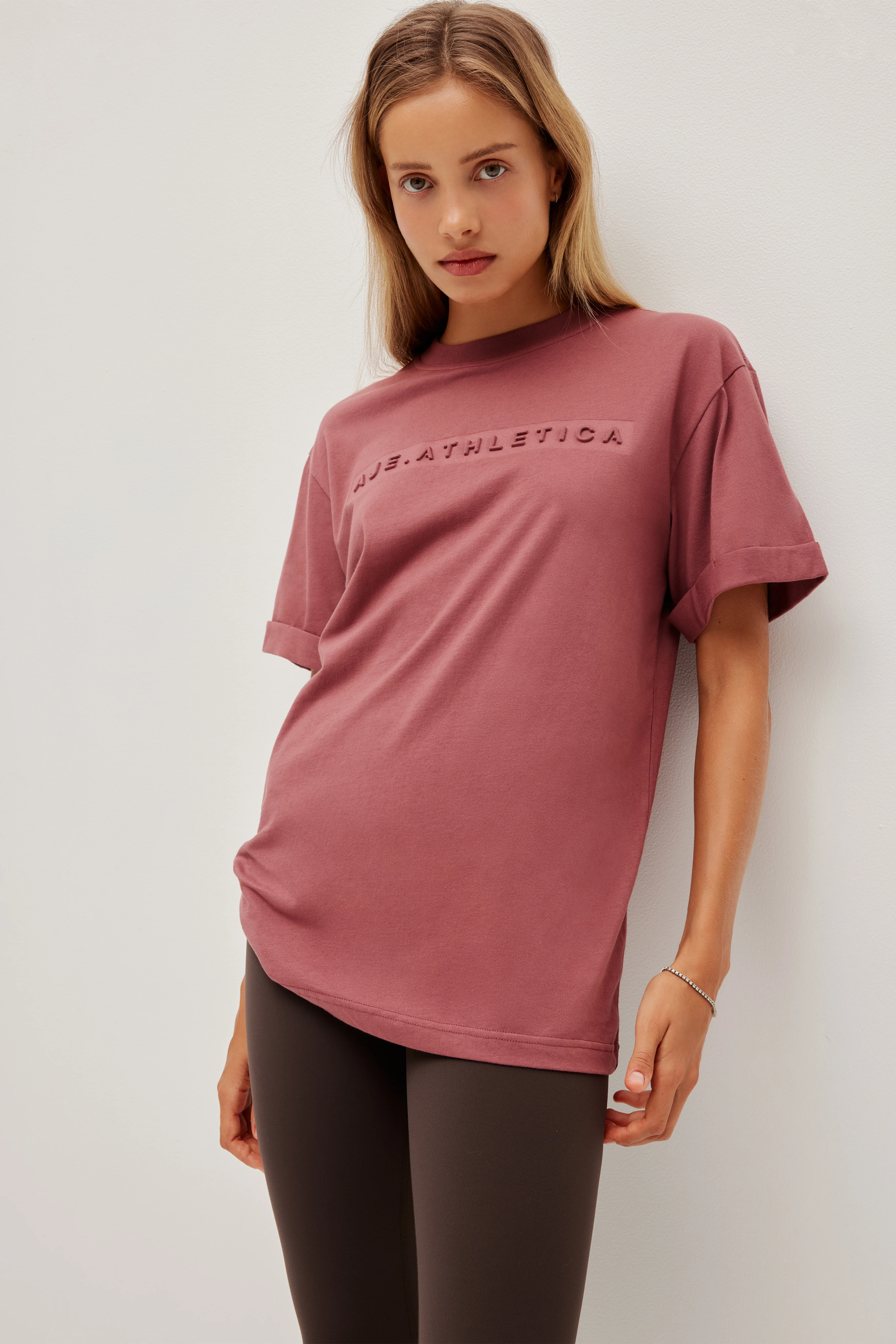 Embossed Boyfriend Tee 102 - Image 7