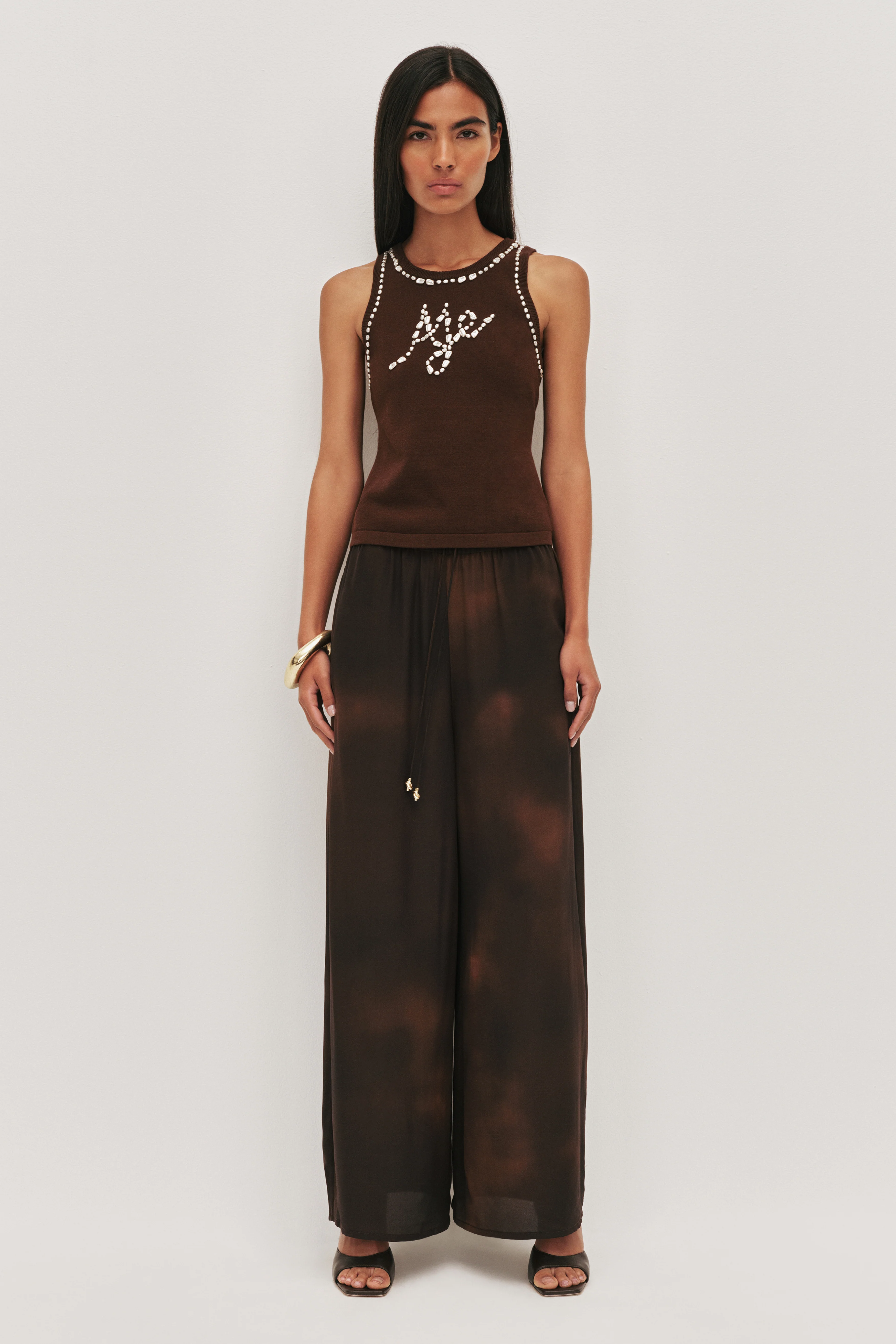 Glaze Silk Pant