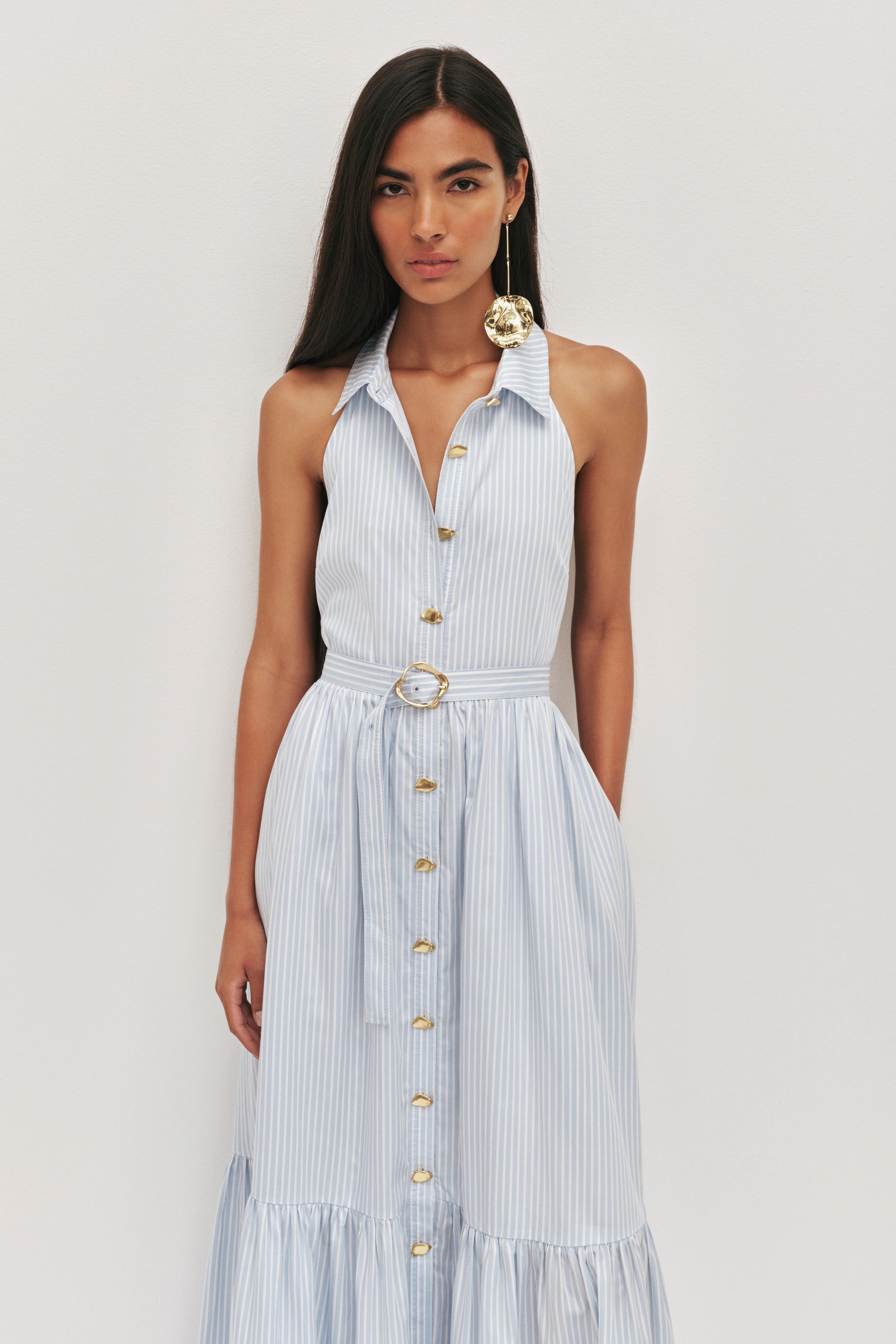 Haze Halter Midi Dress - Image 3