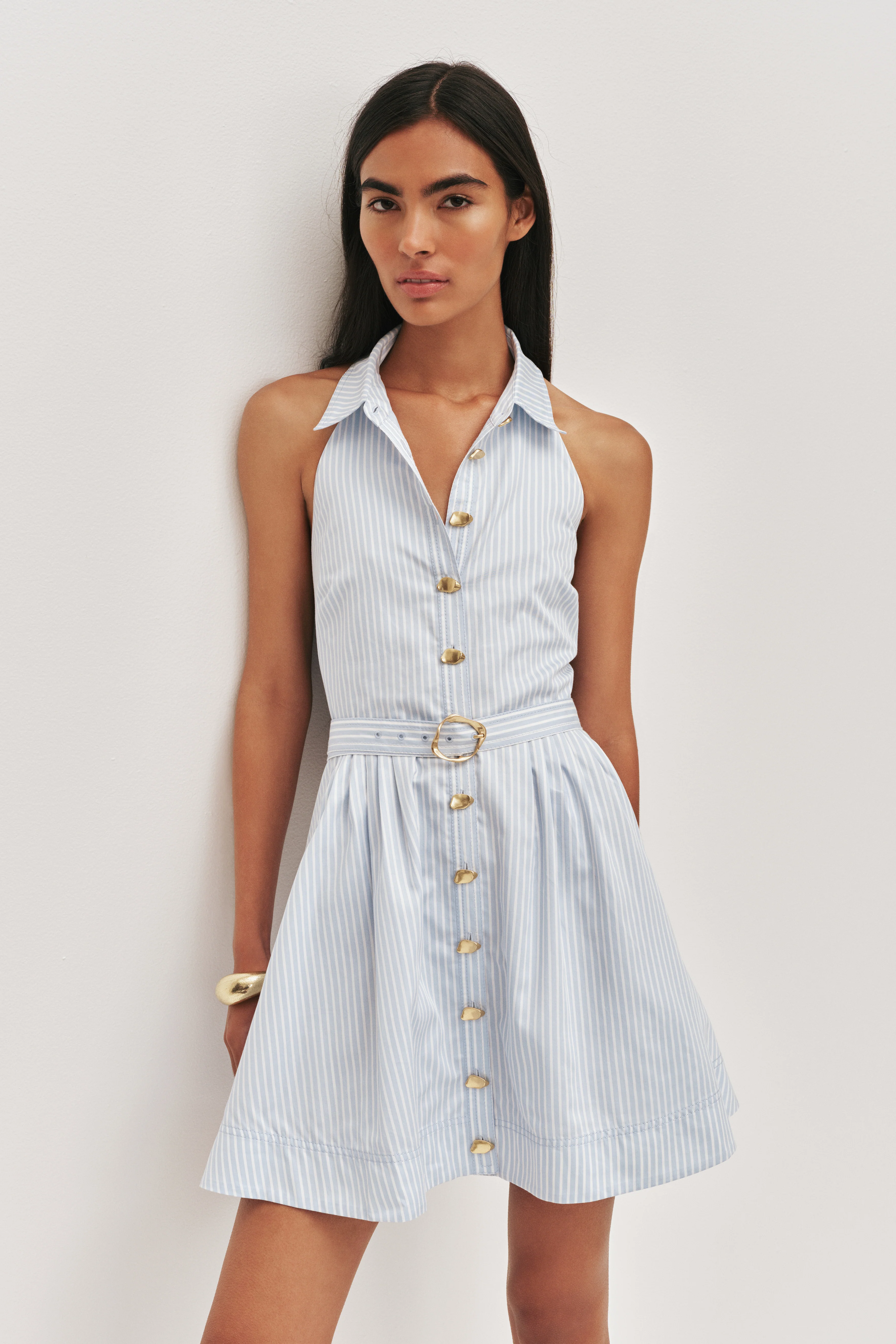 Haze Halter Mini Dress - Image 3