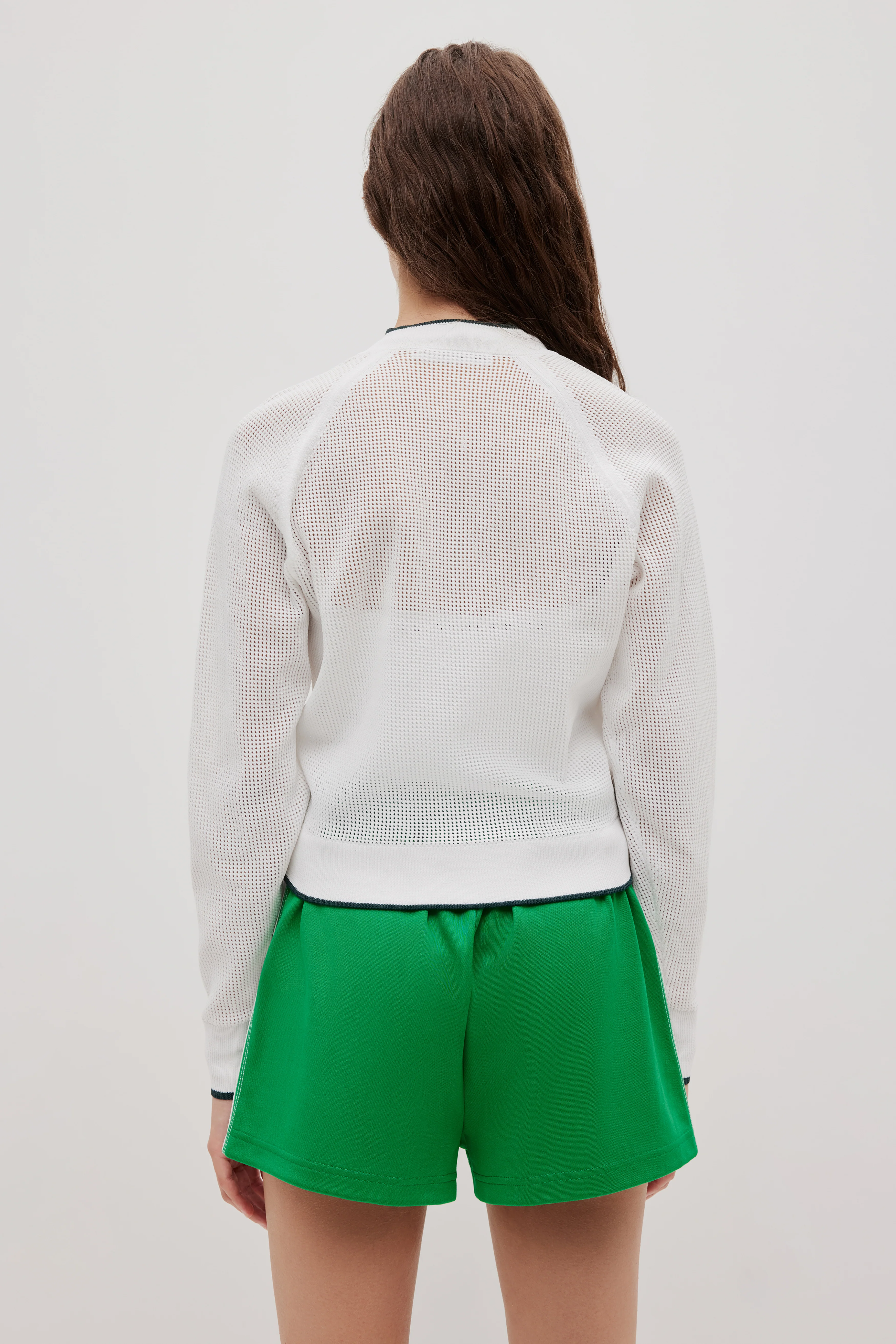 Open Knit Zip Jacket168 - Image 4