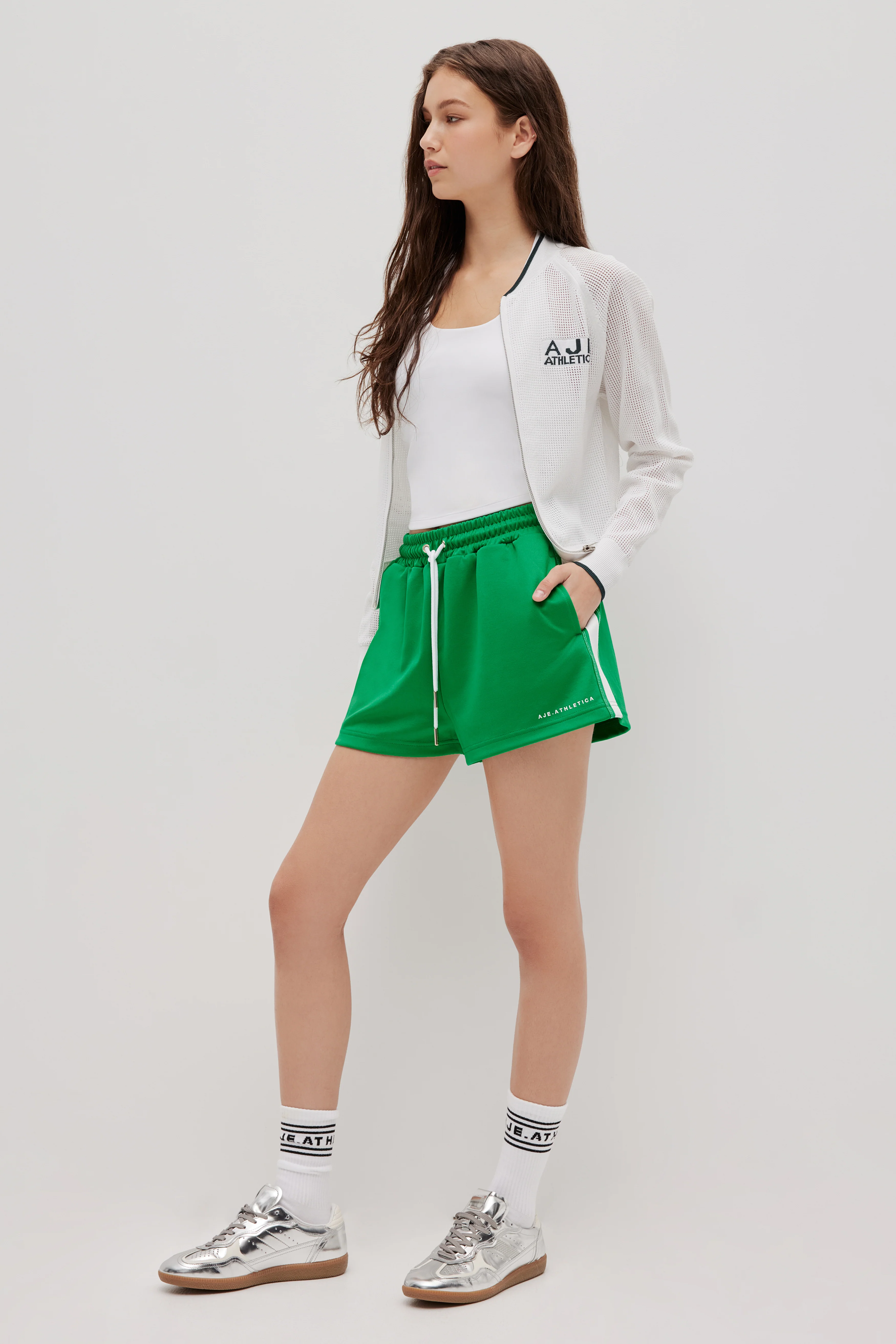 Open Knit Zip Jacket168 - Image 5