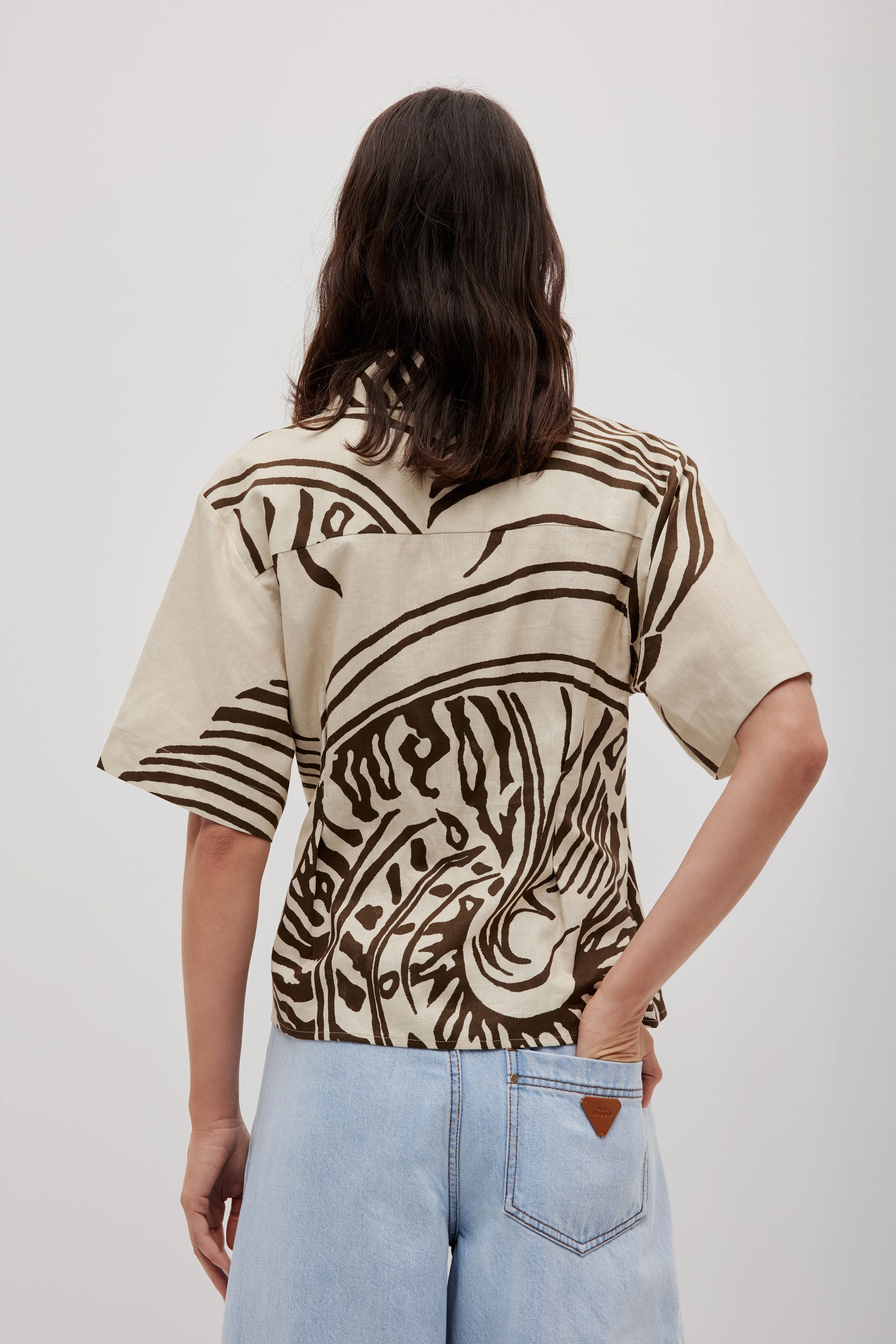 Sable Wrap Shirt - Image 6