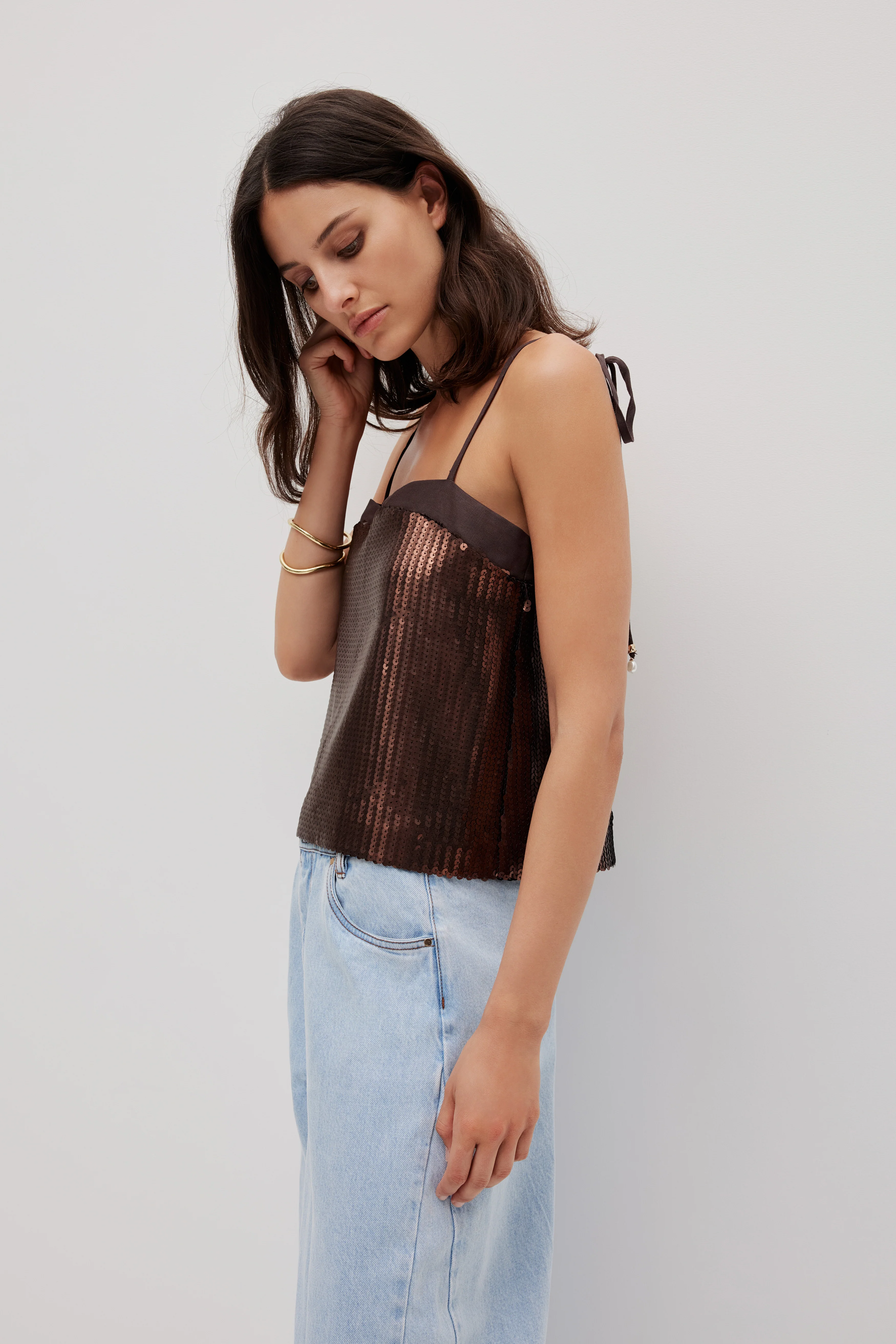 Saylor Sequin Top - Image 5
