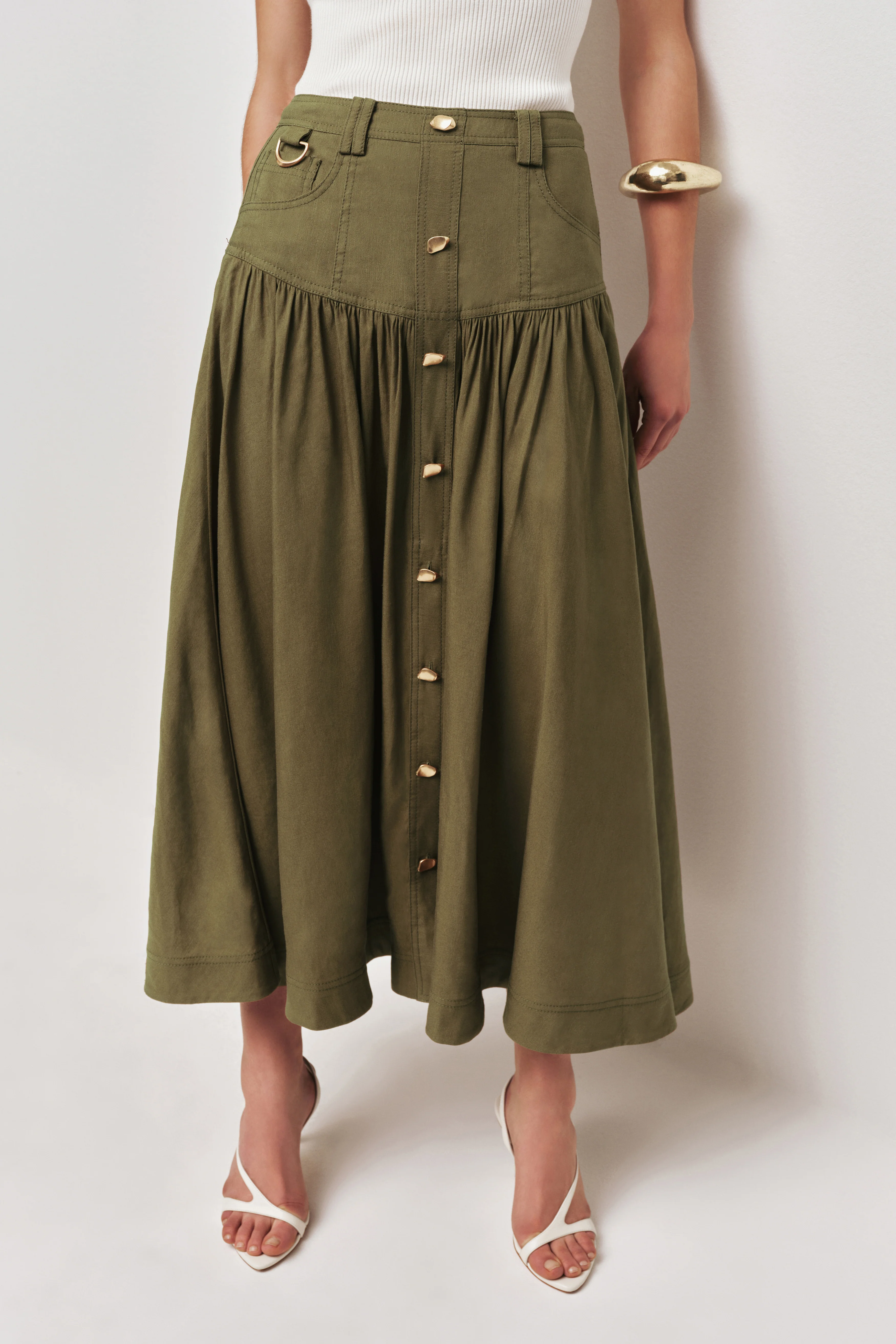 Solene Midi Skirt - Image 3