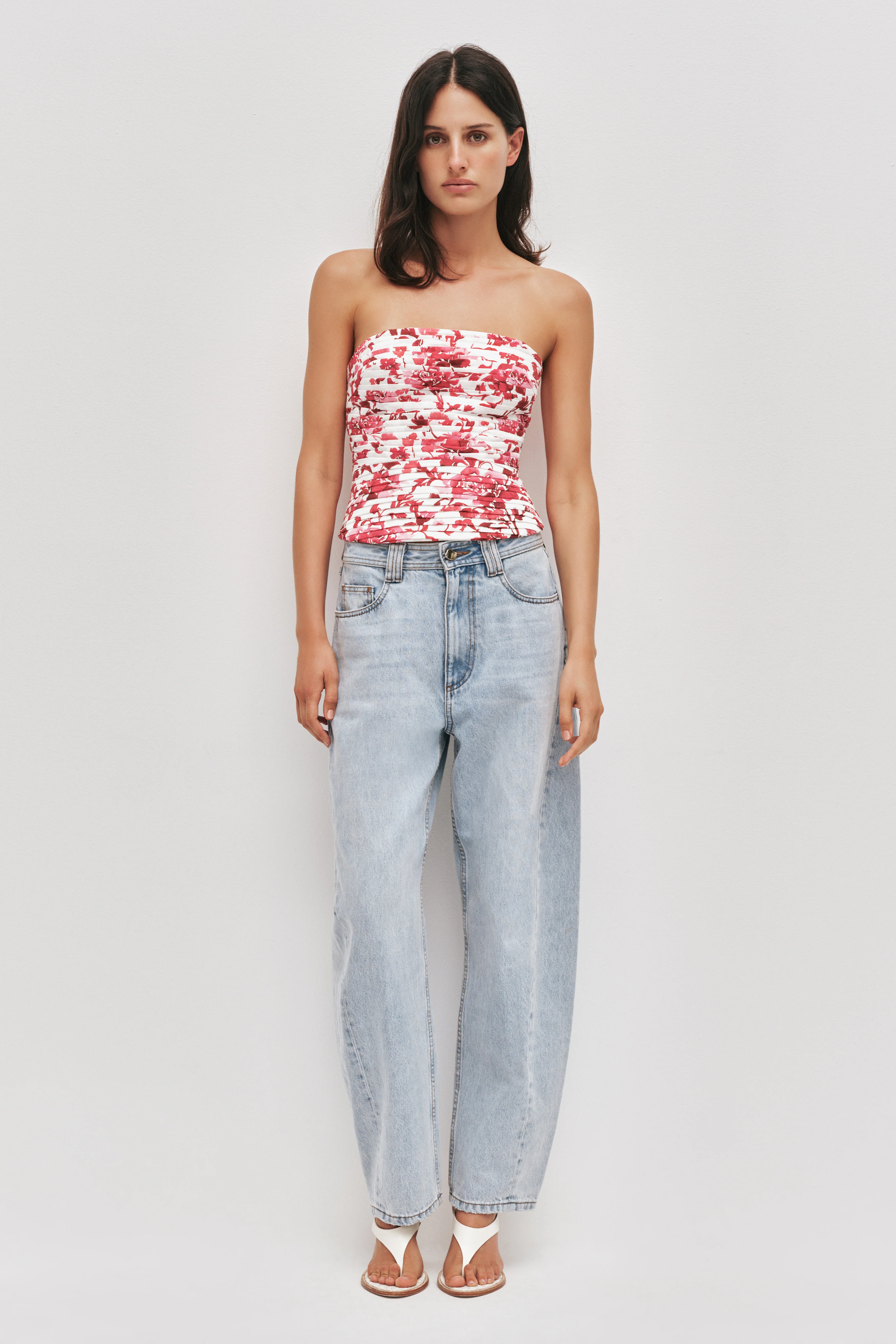 Sunbeam Ruched Bustier