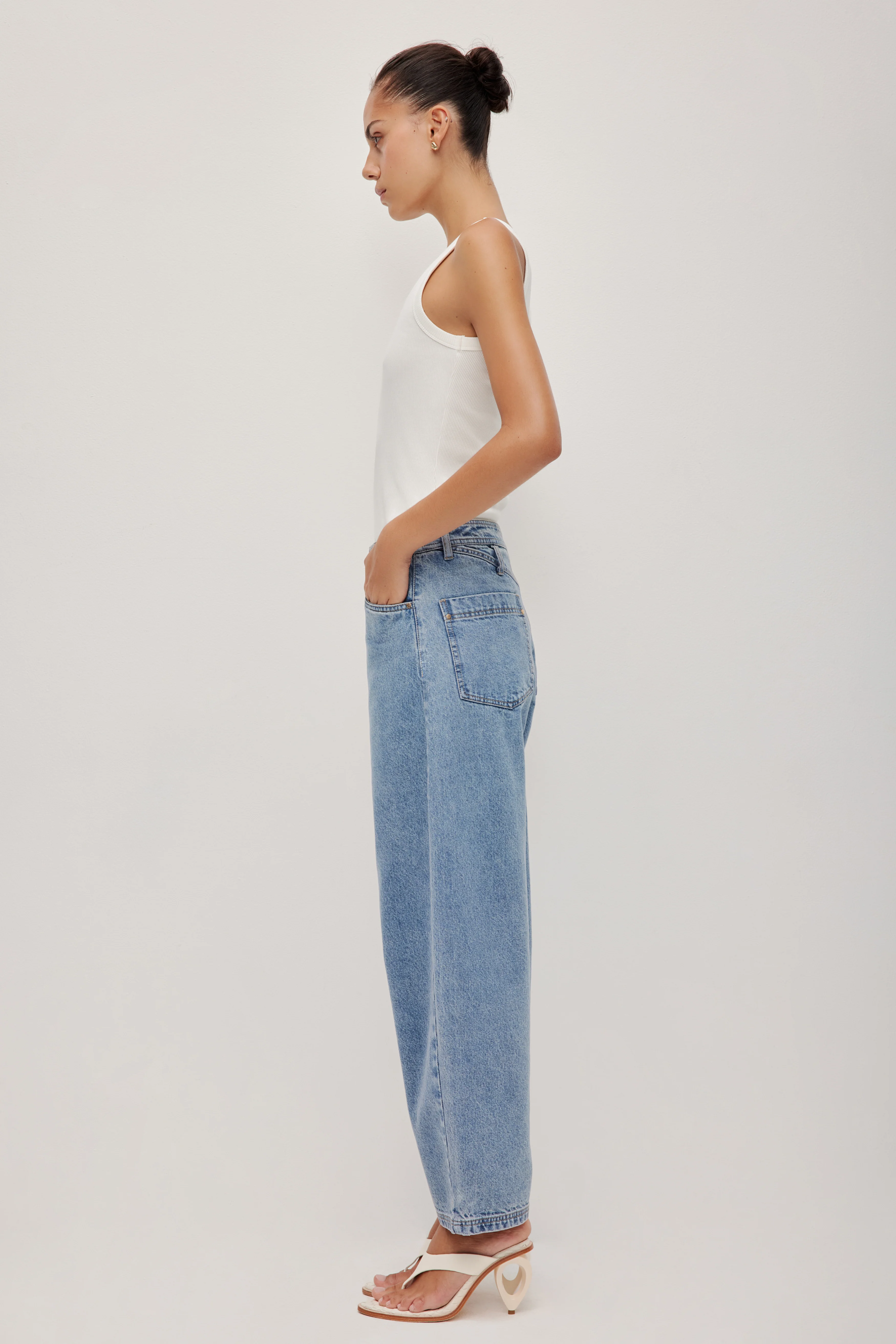 Tully Bubble Crop Jean - Image 6