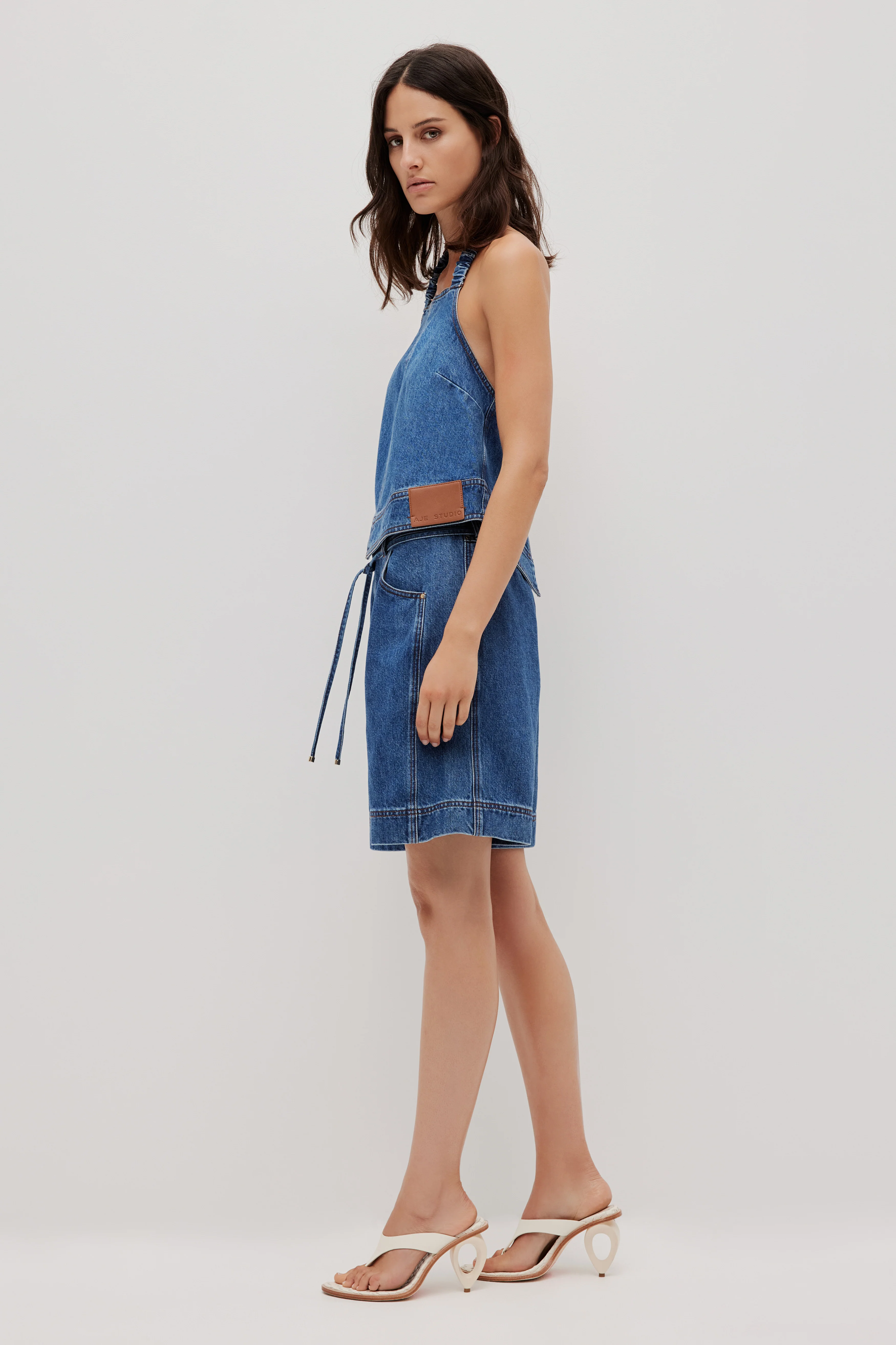 Zella Denim Halter - Image 3
