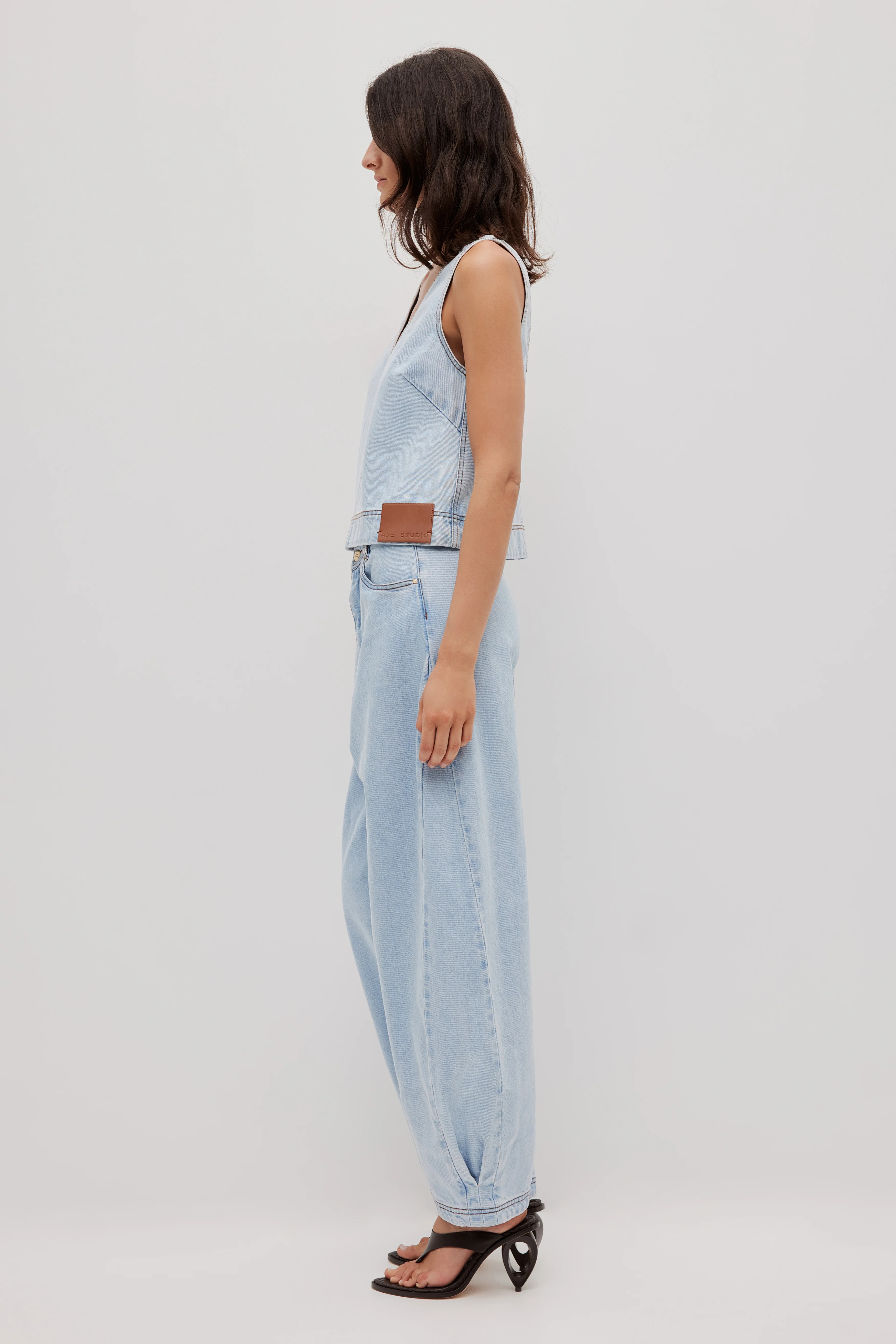 Zella Denim Top - Image 4